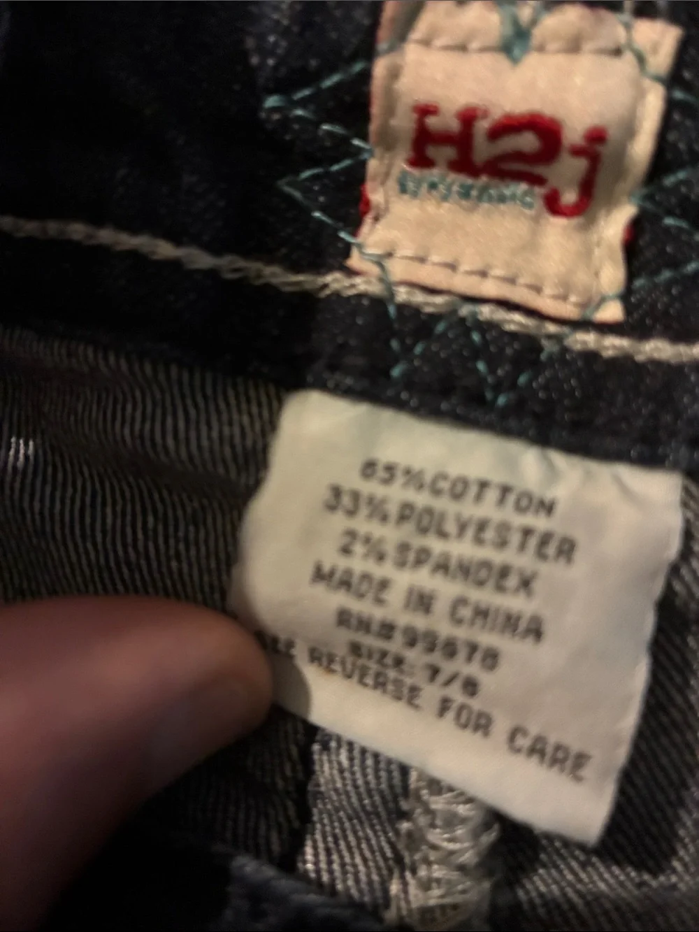 jcpenney Dark Blue Distressed Kids Jeans